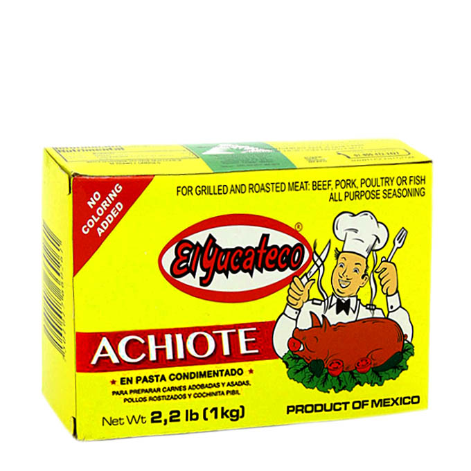 Achiote en pasta 1kg 1 kg El Yucateco